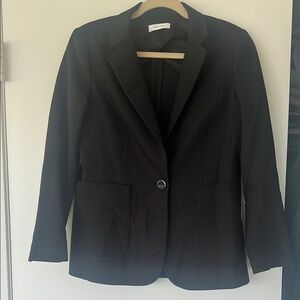 Anine Bing Black Blazer Structured Suit Jacket